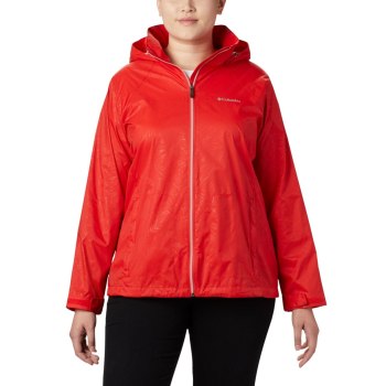 Columbia Ženske Jakne - Switchback III Printed Plus Size Narančaste | SGYV-35769